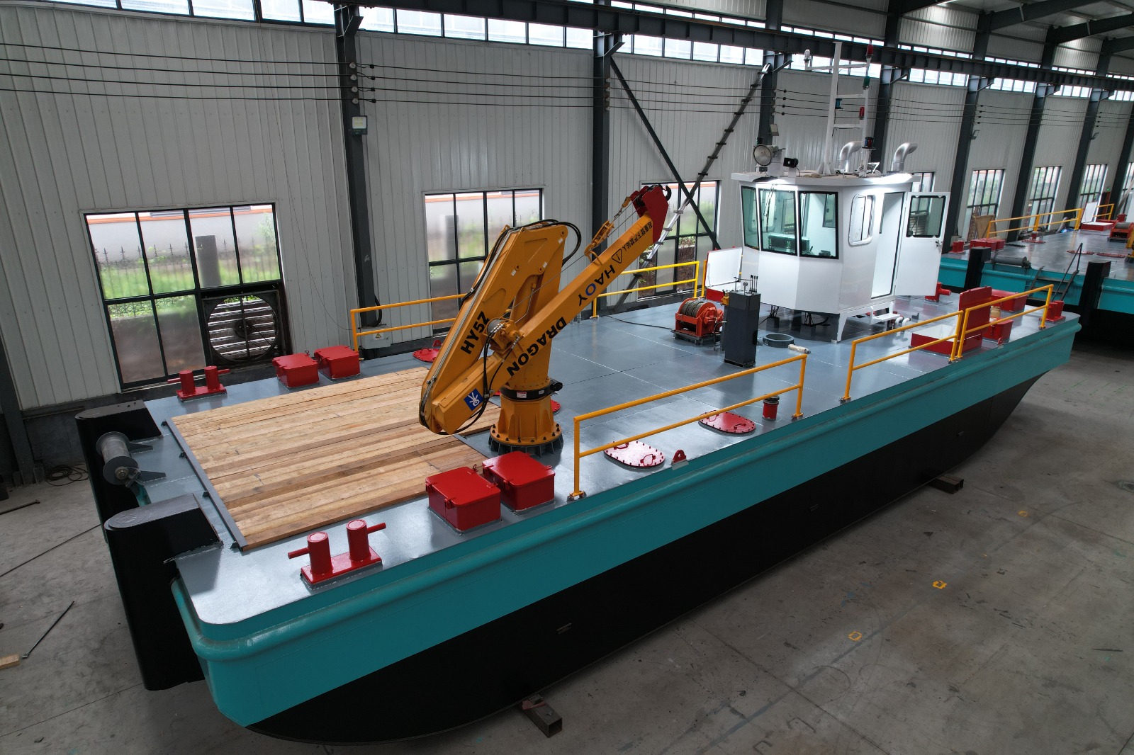 11.5m Workboat with Crane